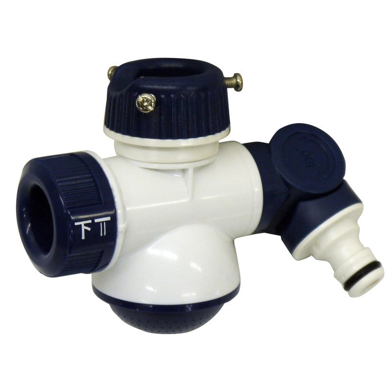 浅香工業 307401 散水用分岐蛇口 ブルー #194301 1個(ご注文単位1個)【直送品】