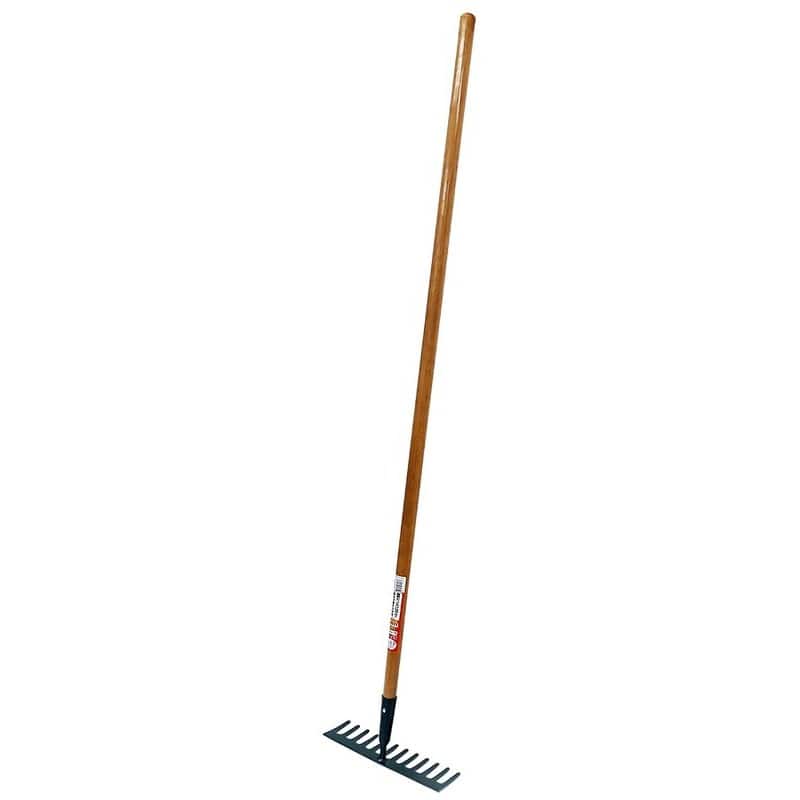 浅香工業 703218 スチールレーキ12本爪 #72653 1個（ご注文単位1個）【直送品】