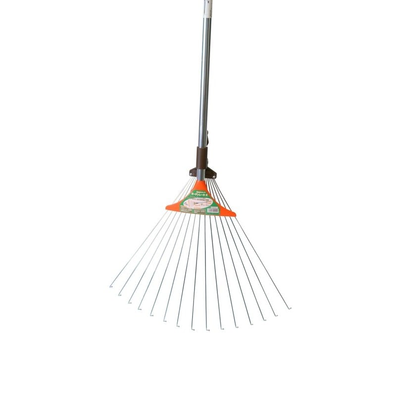 浅香工業 703276 スライドガーデンレーキ 大 玉付 #191296 1個（ご注文単位1個）【直送品】