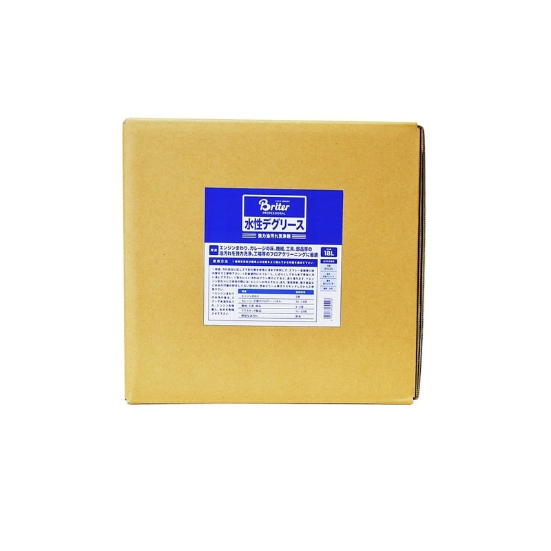 日本磨料工業 412639 デグリース水性Cパック 18L 1個(ご注文単位1個)【直送品】