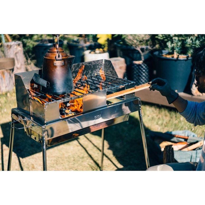 尾上製作所 201064 イヴォルブバーベキューコンロ 65 EV-65 1個(ご注文単位1個)【直送品】