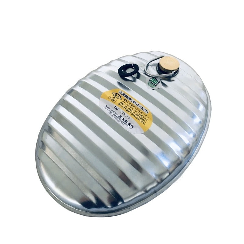 尾上製作所 214071 萬年 トタン湯たんぽ 2.4L MY-7204 1個（ご注文単位1個）【直送品】