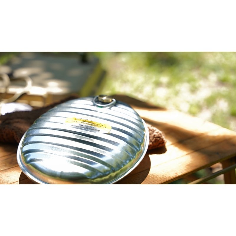 尾上製作所 214071 萬年 トタン湯たんぽ 2.4L MY-7204 1個(ご注文単位1個)【直送品】