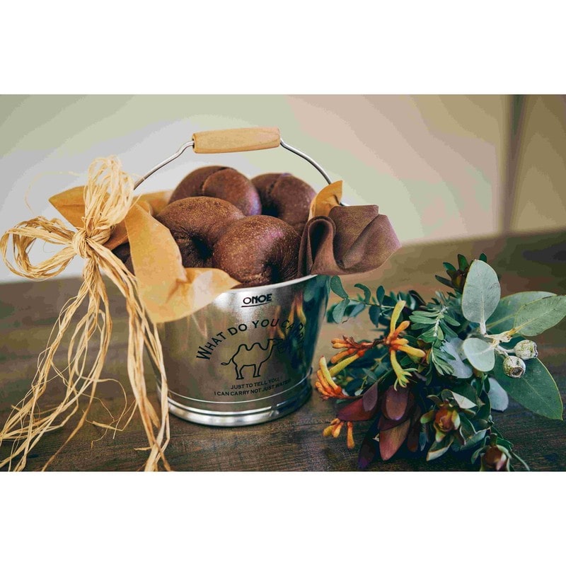 尾上製作所 218421 イラスト入バケツ 特1号 ホワイト 1個（ご注文単位1個）【直送品】