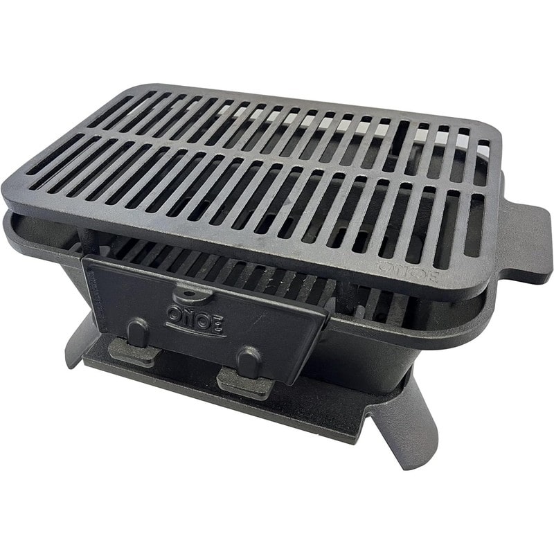 尾上製作所 218006 尾上 CI-1607 鉄鋳物こんろ角型 1個（ご注文単位1個）【直送品】