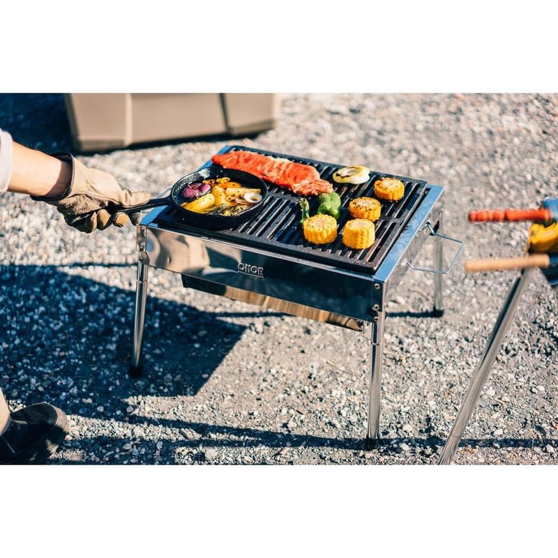 尾上製作所 201063 イヴォルブバーベキューコンロ 42 EV-42 1個（ご注文単位1個）【直送品】