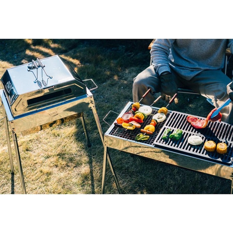 尾上製作所 201063 イヴォルブバーベキューコンロ 42 EV-42 1個（ご注文単位1個）【直送品】