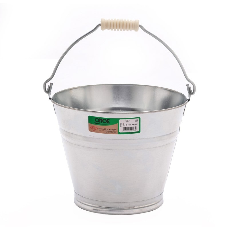 尾上製作所 214003 萬年 バケツ 1号 6L 1個(ご注文単位1個)【直送品】