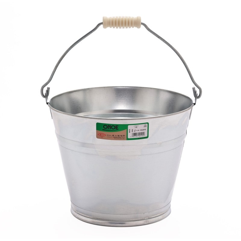尾上製作所 214004 萬年 バケツ 3号 8L 1個(ご注文単位1個)【直送品】