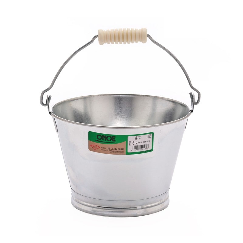 尾上製作所 214001 萬年 バケツ 特1号 3L 1個(ご注文単位1個)【直送品】