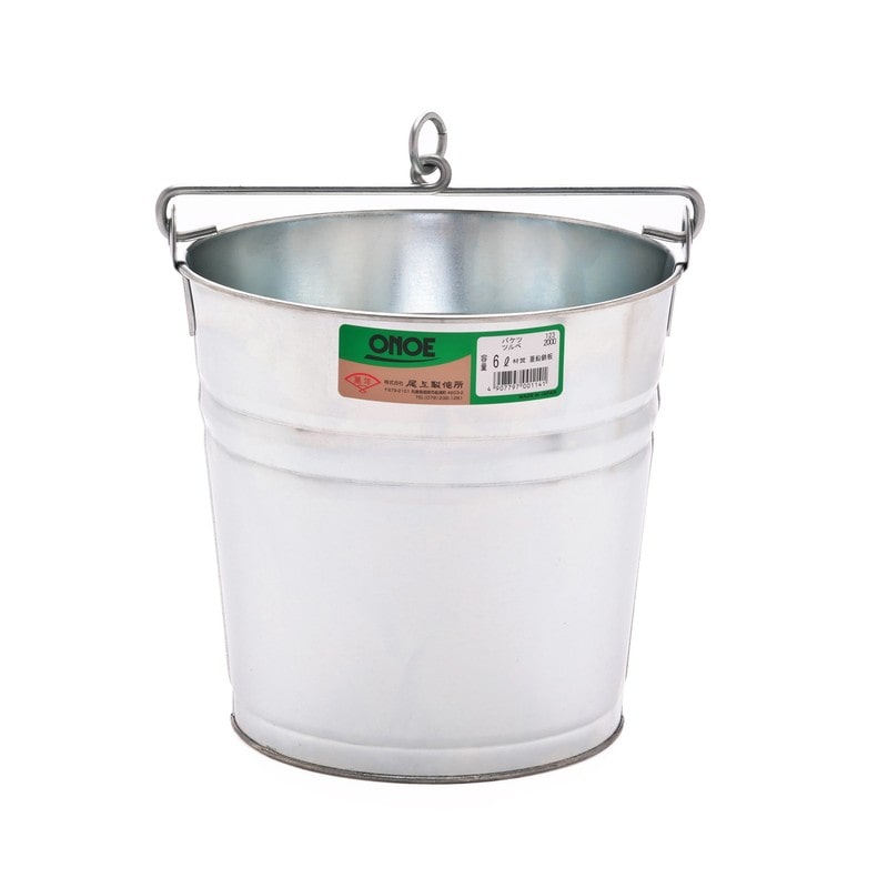 尾上製作所 214012 萬年 ツルベ 6L 1個(ご注文単位1個)【直送品】