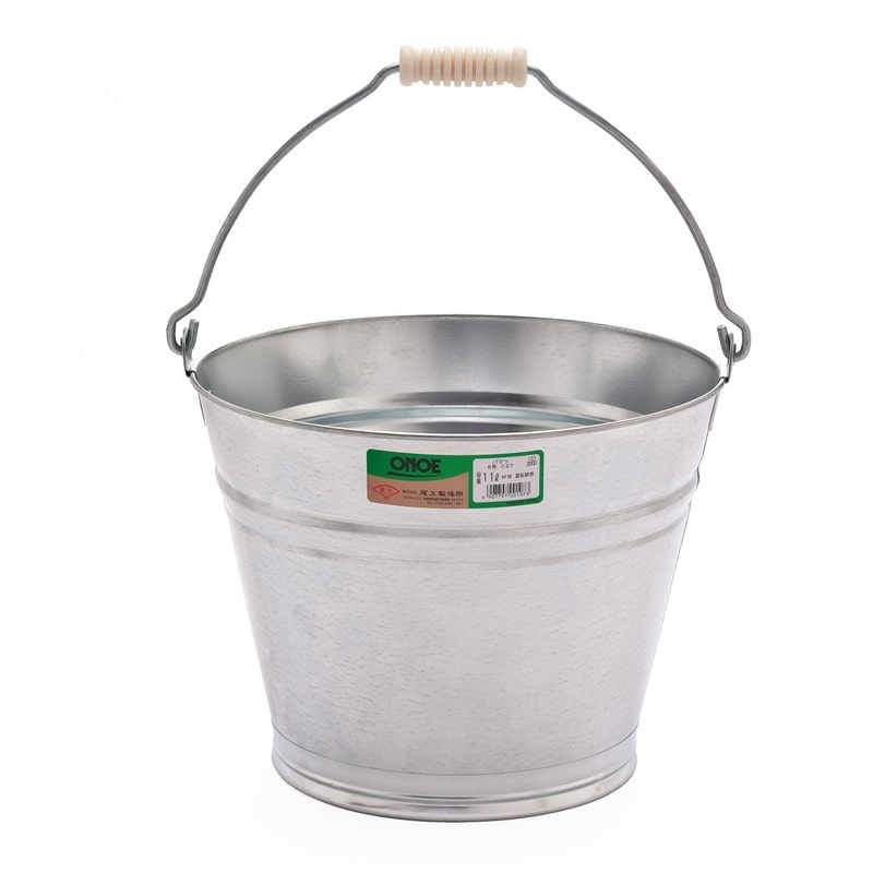 尾上製作所 214007 萬年 バケツ 6号 11L 0.27 1個(ご注文単位1個)【直送品】