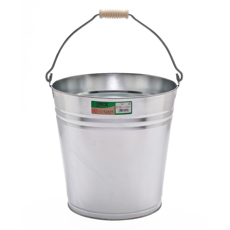 尾上製作所 214011 萬年 バケツ 12号 18L 1個（ご注文単位1個）【直送品】