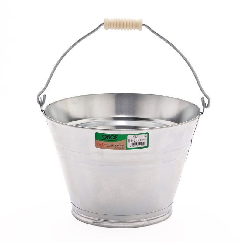 尾上製作所 214018 萬年 バケツ 4号 9L 1個（ご注文単位1個）【直送品】