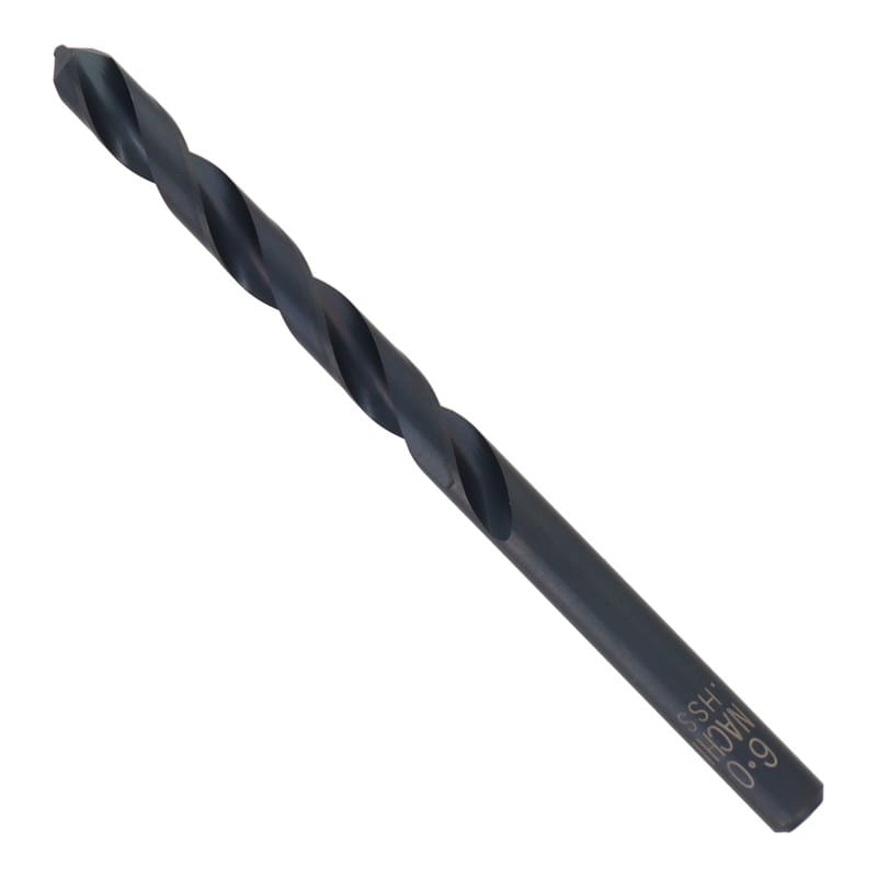 不二越 502304 鉄工用ドリル 6.0mm 5本入 #453260 1個（ご注文単位1個）【直送品】