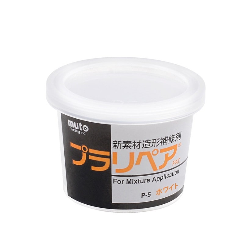 武藤商事 9033581 プラリペア P-5 ホワイト 5g 粉 1個（ご注文単位1個）【直送品】