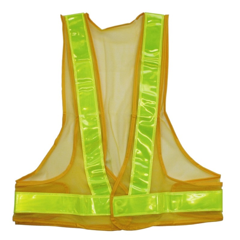 豊光 438070 安全反射ベスト 橙色 BS-1250-O 1個(ご注文単位1個)【直送品】