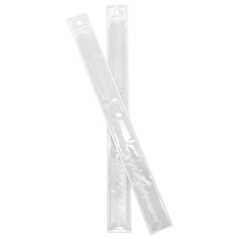 豊光 438071 反射リストバンド白色 BS-1251-W 1個(ご注文単位1個)【直送品】