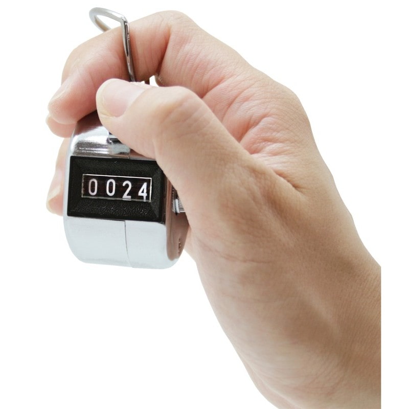 豊光 438492 ラチェット式 数取り器 M-114 1個(ご注文単位1個)【直送品】