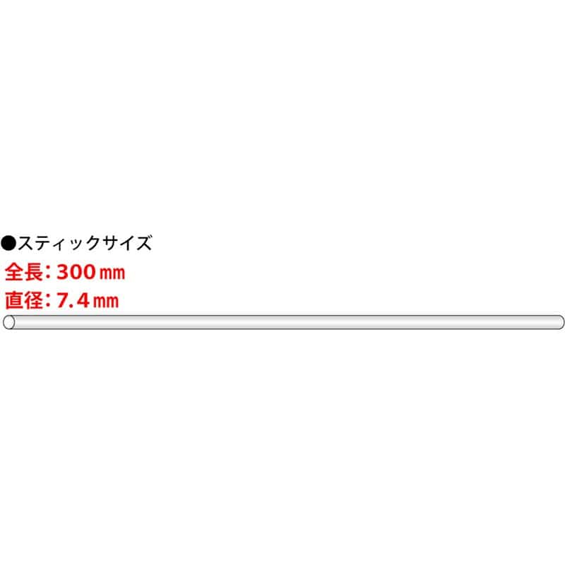 豊光 438650 グリュースティック 300×7.4 12入 TB-40S3 1個(ご注文単位1個)【直送品】