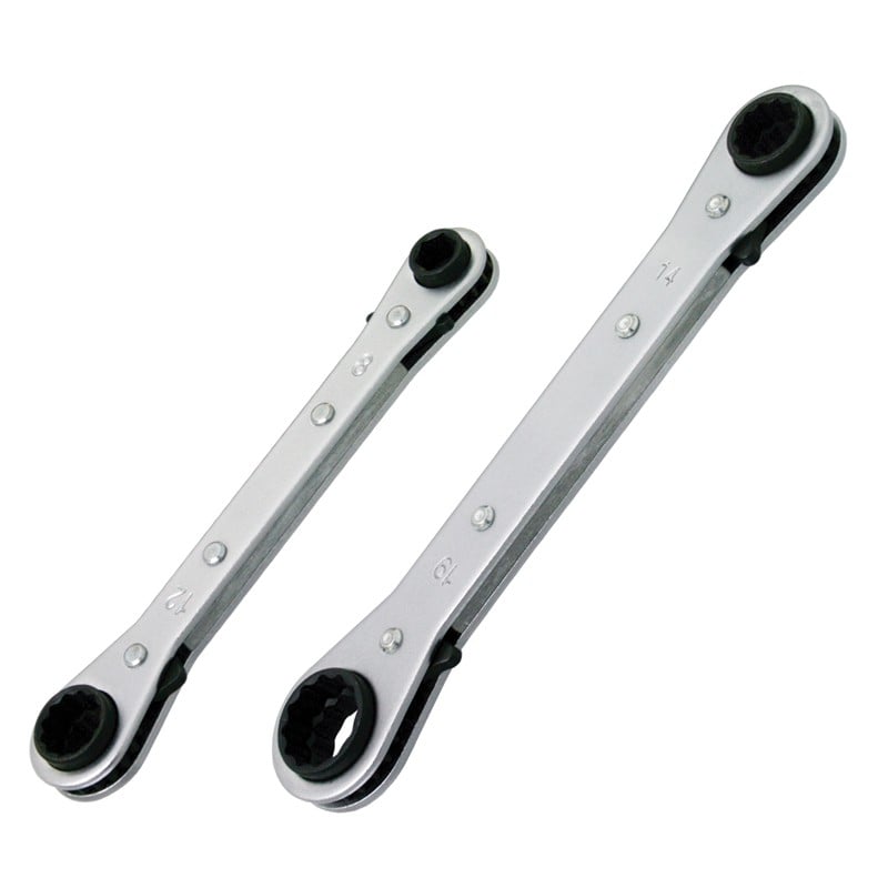 豊光 438272 8-WAY 板ラチェットレンチ 6-19mm RS-138 1個（ご注文単位1個）【直送品】