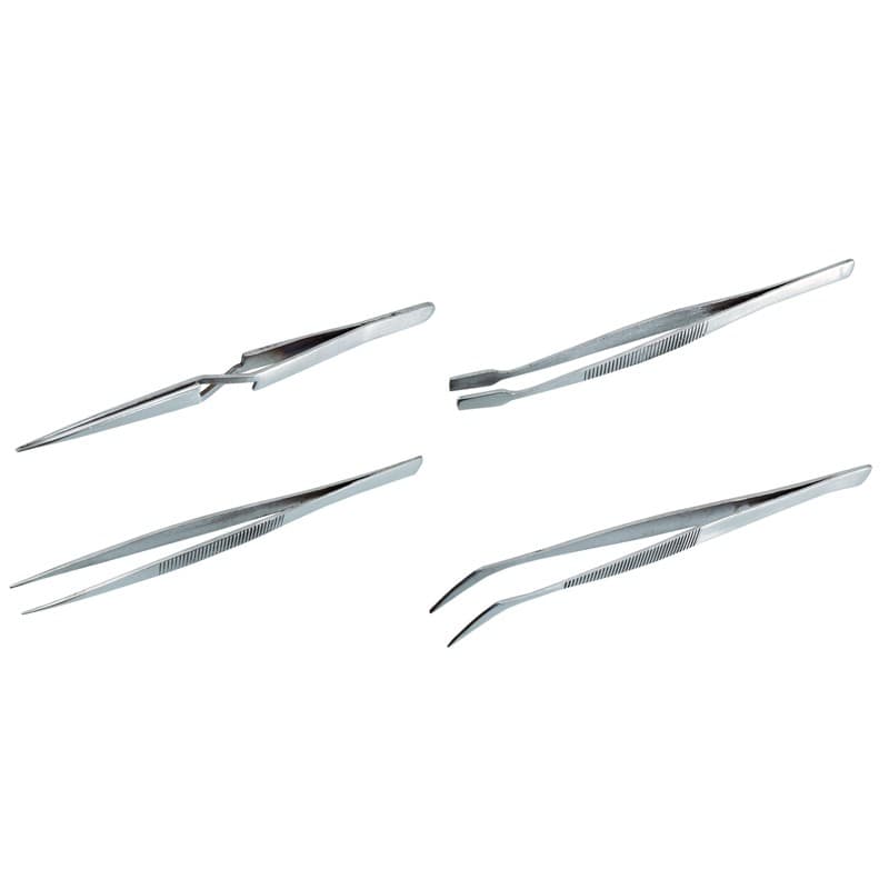 豊光 438512 4PC ステンレス製 精密ピンセット PA-331 1個（ご注文単位1個）【直送品】
