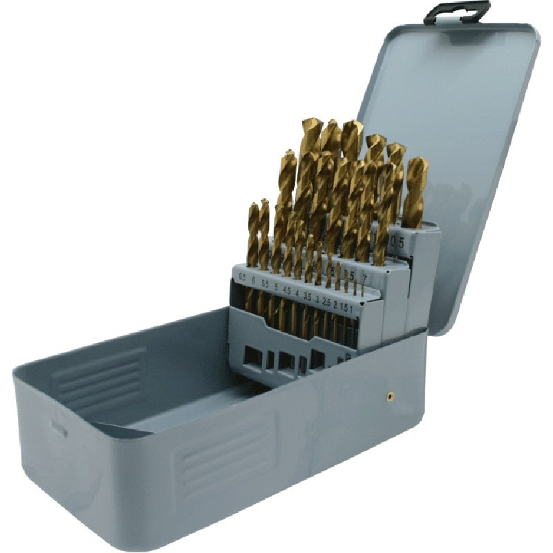 豊光 438442 25本組 チタンコートドリルセット PA-420HT 1個（ご注文単位1個）【直送品】