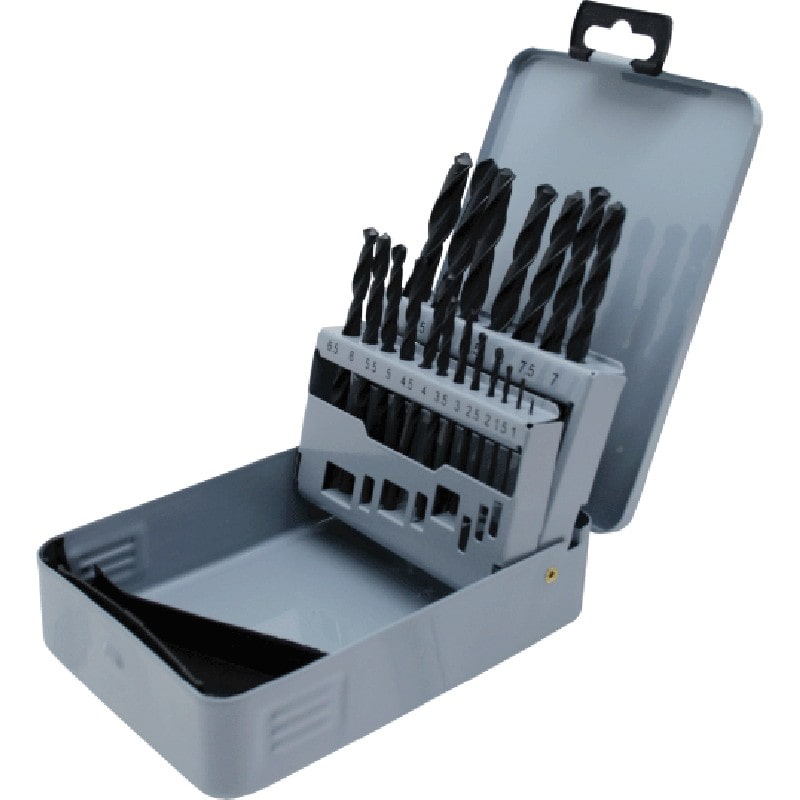 豊光 438439 19本組 ハイスドリルセット PA-417H 1個（ご注文単位1個）【直送品】