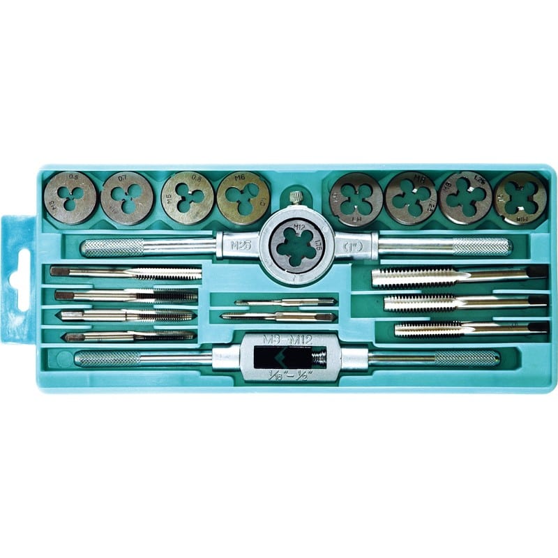 豊光 438480 20PC. タップ&ダイスセット PA-201 1個（ご注文単位1個）【直送品】