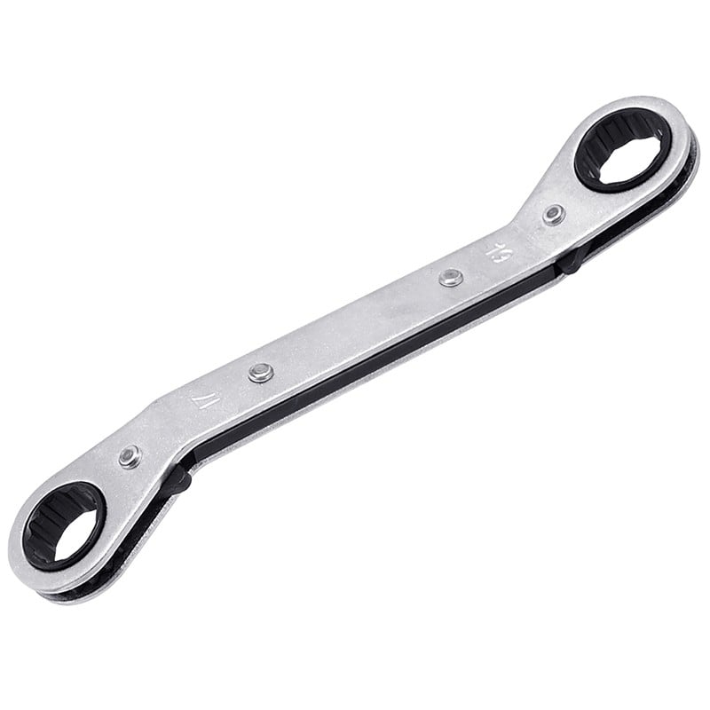 豊光 421657 HERO板ラチェットレンチS型 17×19 RS-117 1個（ご注文単位1個）【直送品】