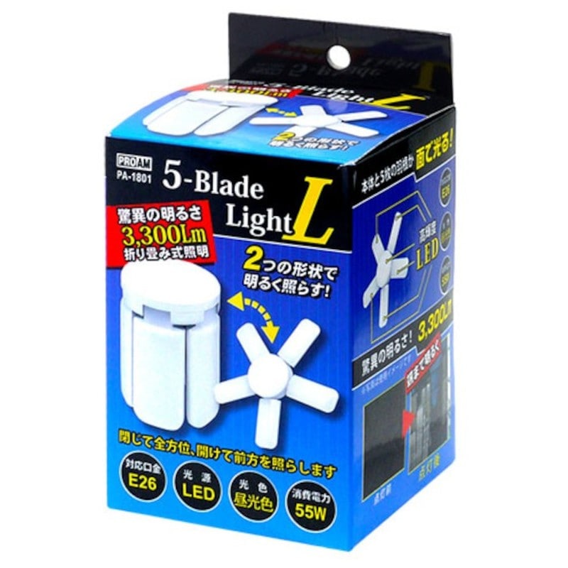 豊光 438960 PA-1801 5-Blade Light L 1個(ご注文単位1個)【直送品】