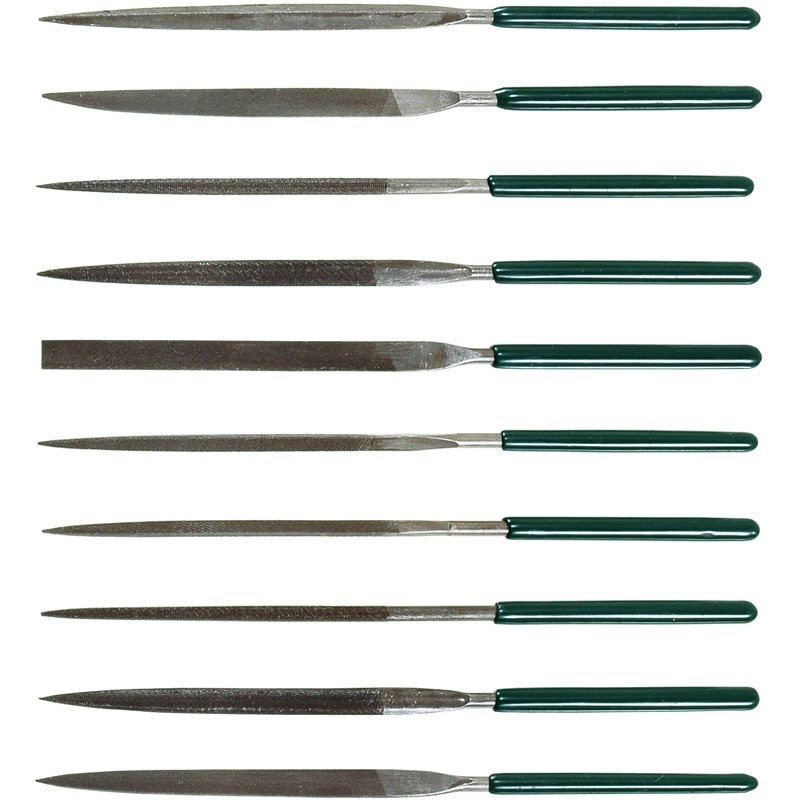 豊光 438461 10本組 精密ヤスリ PA-352 1個（ご注文単位1個）【直送品】