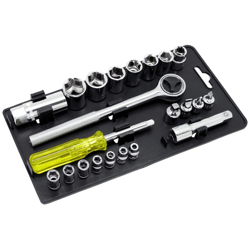 豊光 438309 23PC.キャッチトレイ式ソケットセット S-3230 1個（ご注文単位1個）【直送品】