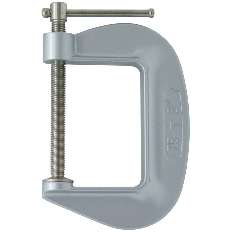 豊光 438365 アルミ製 C クランプ 75mm #683 1個（ご注文単位1個）【直送品】