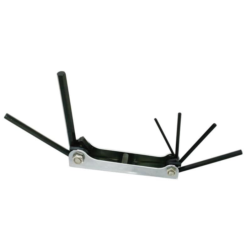 豊光 438269 ナイフ型六角棒レンチ 6pc 2.5-8mm #296 1個（ご注文単位1個）【直送品】