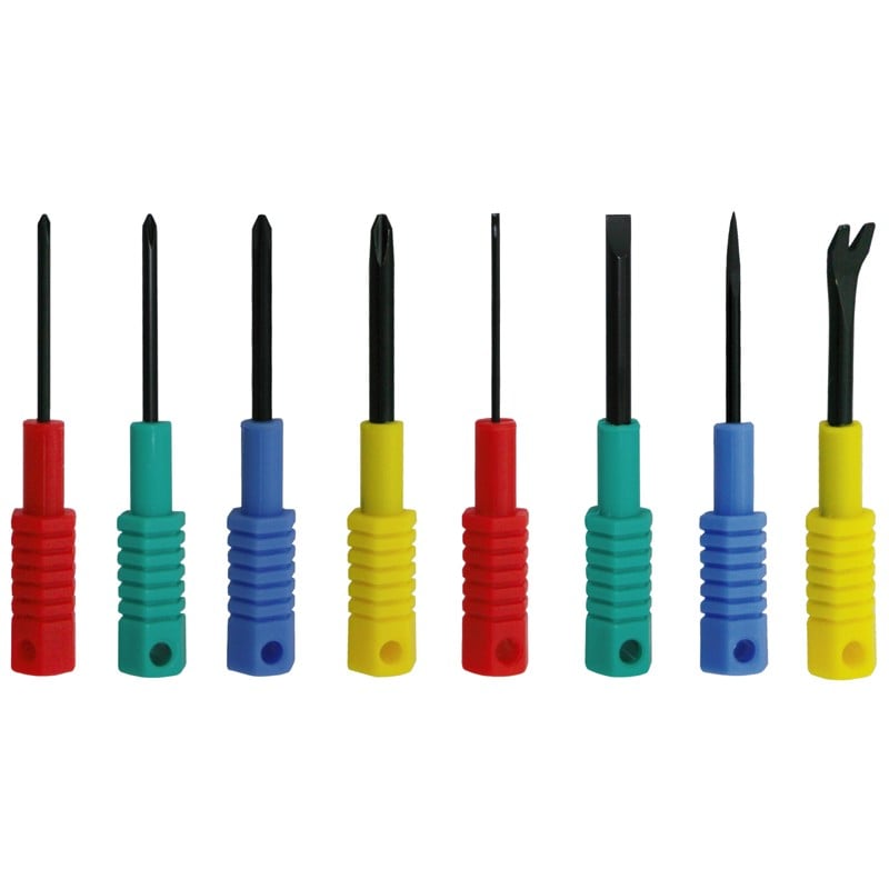 豊光 438189 9カラードライバーセット #8008 1個（ご注文単位1個）【直送品】