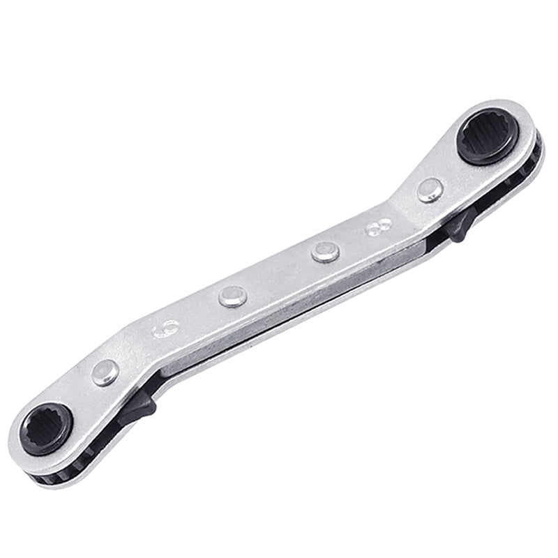 豊光 421651 HERO板ラチェットレンチS型 6×8 RS-111 1個（ご注文単位1個）【直送品】