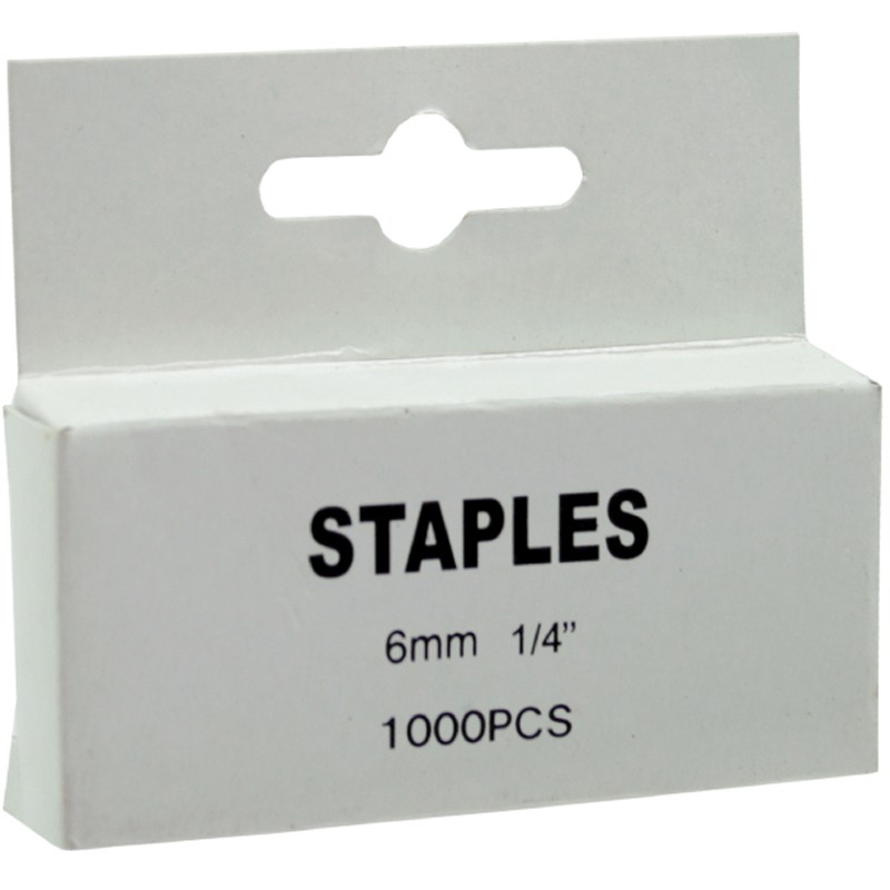 豊光 438644 タッカー用ステープル 6mm 1000本入 635-6S 1個(ご注文単位1個)【直送品】