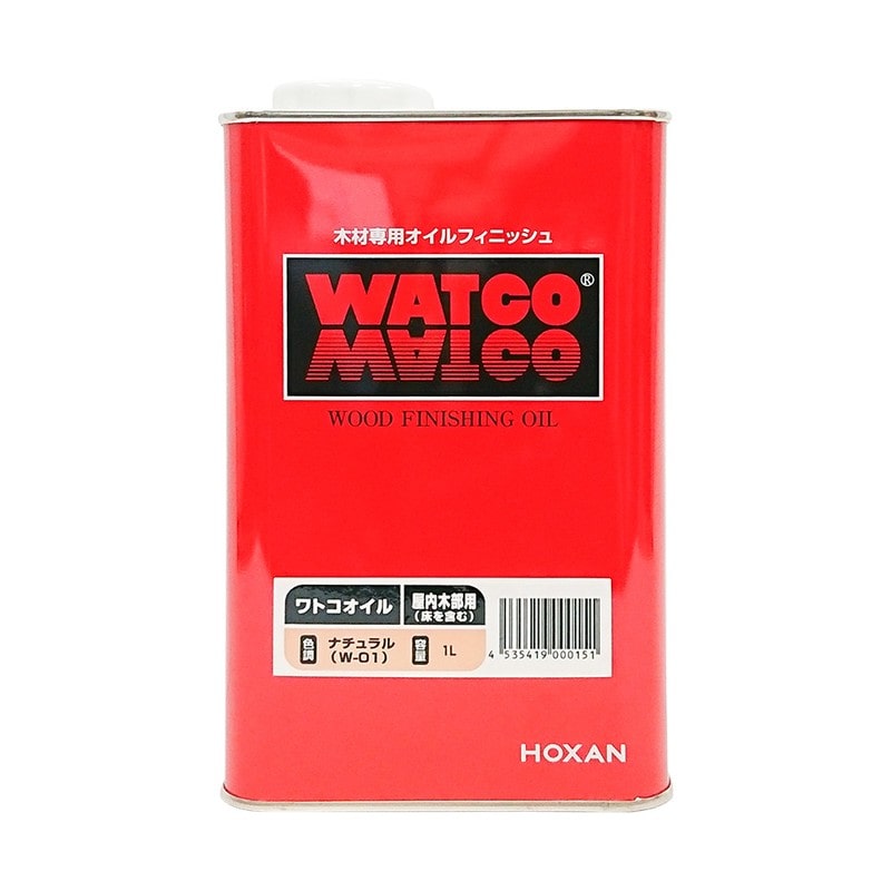 北三 9009573 ワトコオイル ナチュラル 1L #00237670010000 1個（ご注文単位1個）【直送品】