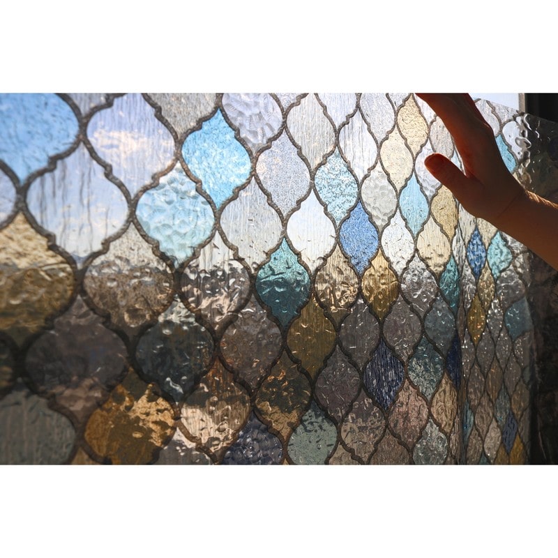 明和グラビア 9034147 窓飾りシート/ステンドタイプ GLS-9210 1個(ご注文単位1個)【直送品】