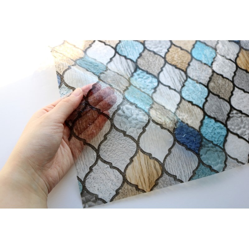 明和グラビア 9034147 窓飾りシート/ステンドタイプ GLS-9210 1個(ご注文単位1個)【直送品】