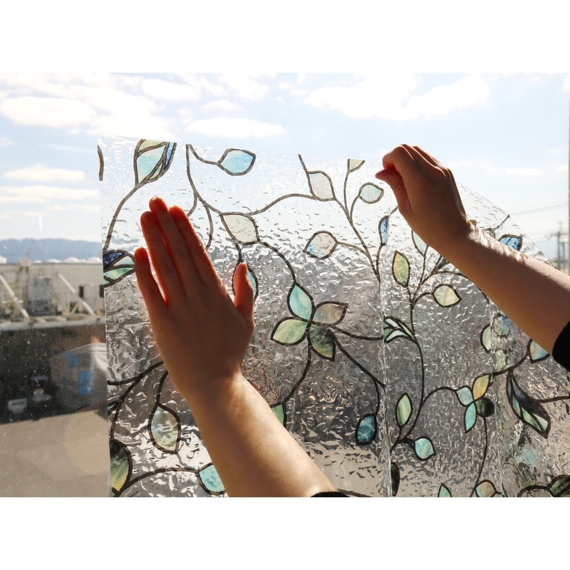 明和グラビア 9034149 窓飾りシート/ステンドタイプ GLS-9211 1個（ご注文単位1個）【直送品】