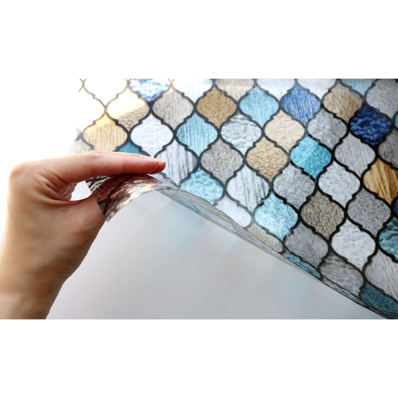 明和グラビア 9034146 窓飾りシート/ステンドタイプ GLS-4610 1個（ご注文単位1個）【直送品】