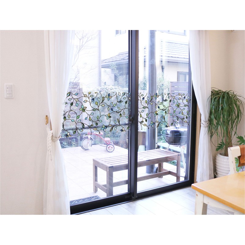 明和グラビア 9034148 窓飾りシート/ステンドタイプ GLS-4611 1個（ご注文単位1個）【直送品】