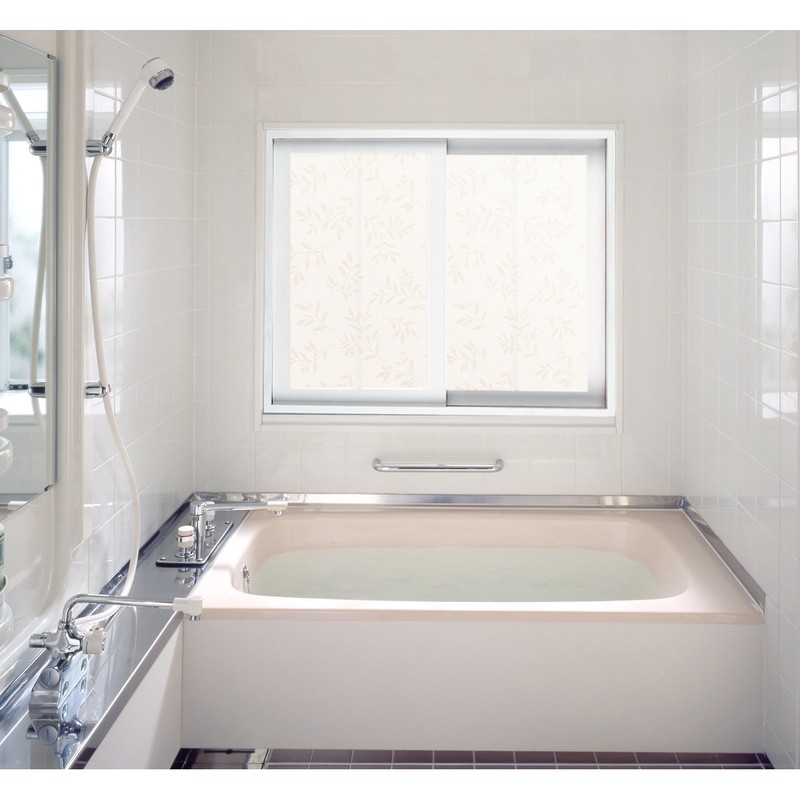 明和グラビア 9034232 浴室目隠しシート/凹凸面に貼れます YMS-9209 1個（ご注文単位1個）【直送品】