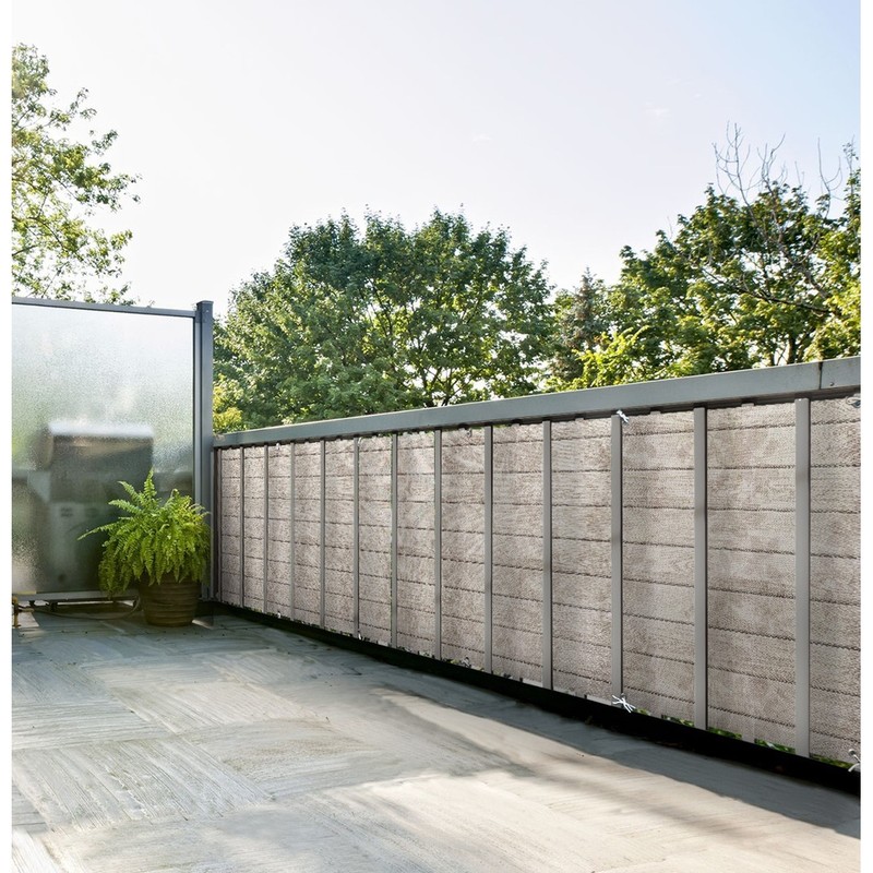 明和グラビア 9034237 ベランダ装飾シート BRDM-8018 1個（ご注文単位1個）【直送品】