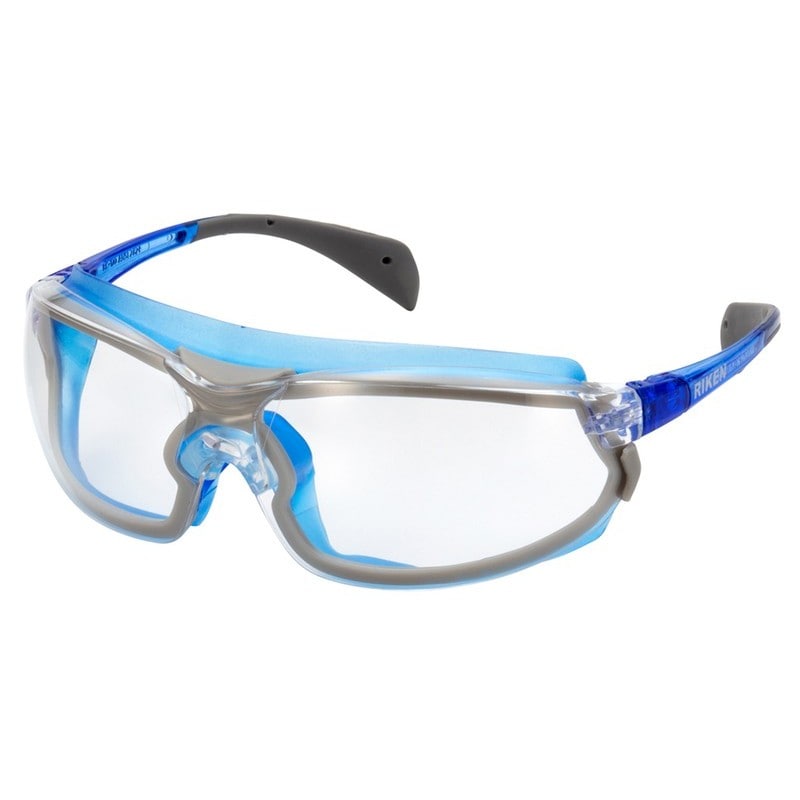 理研オプテック 4353479 保護メガネ クリア 超硬防曇 ガスケット付 No.33#805133 1個（ご注文単位1個）【直送品】