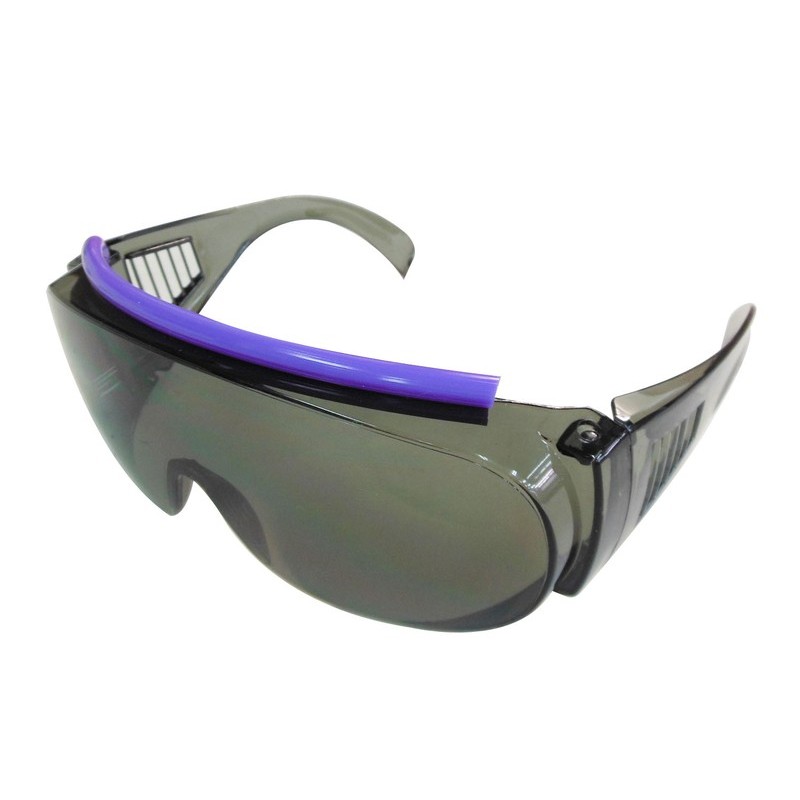 理研オプテック 414517 オーバーグラス スモーク クッションバー付 #805128 1個（ご注文単位1個）【直送品】