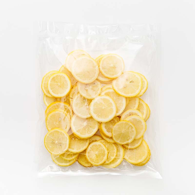 冷凍国産レモンスライス（規格外品）200ｇ 1個※軽（ご注文単位8個）【直送品】