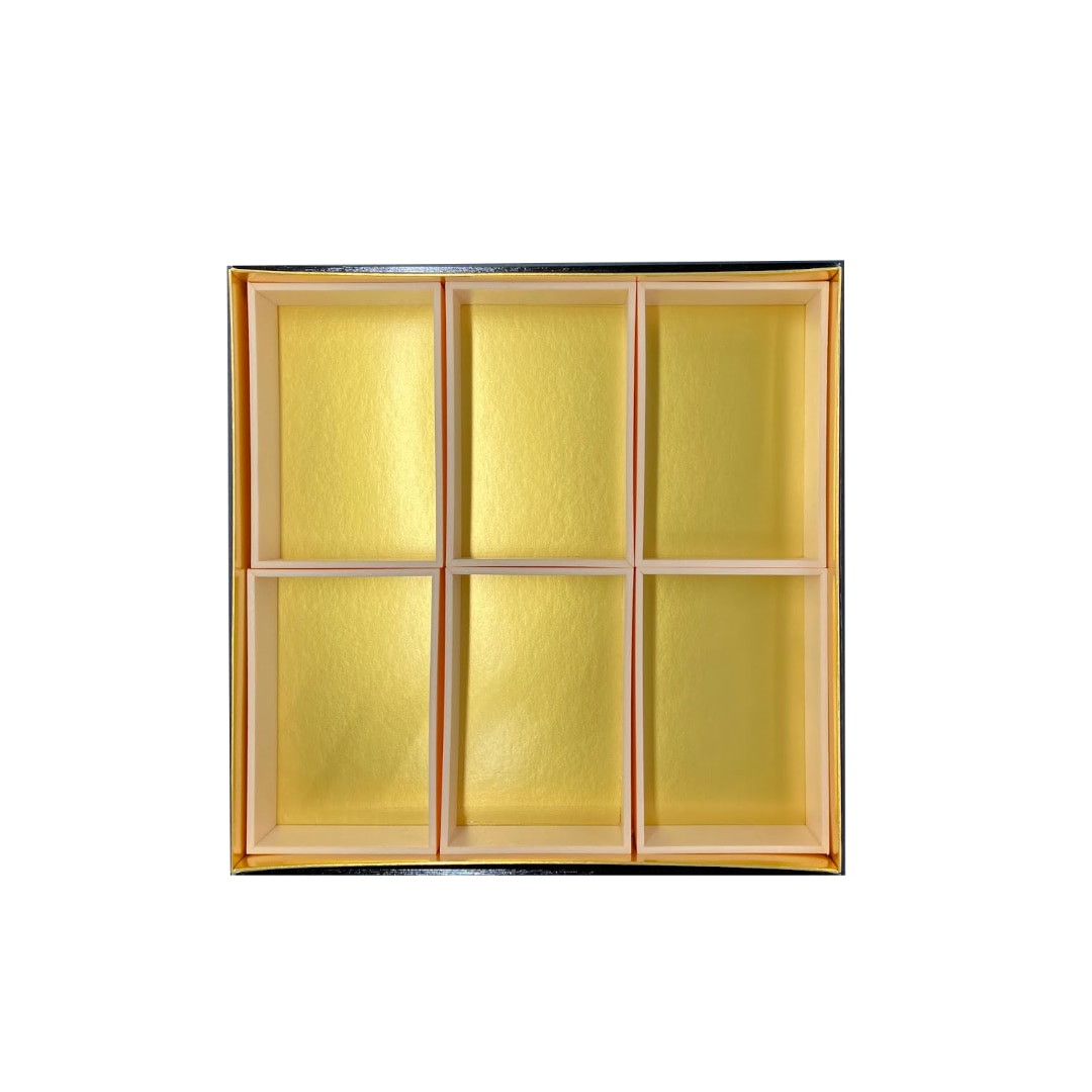 九州パール紙工 紙重箱 9寸用 1/6中箱(電子レンジ非対応) 1個(ご注文単位1個)【直送品】